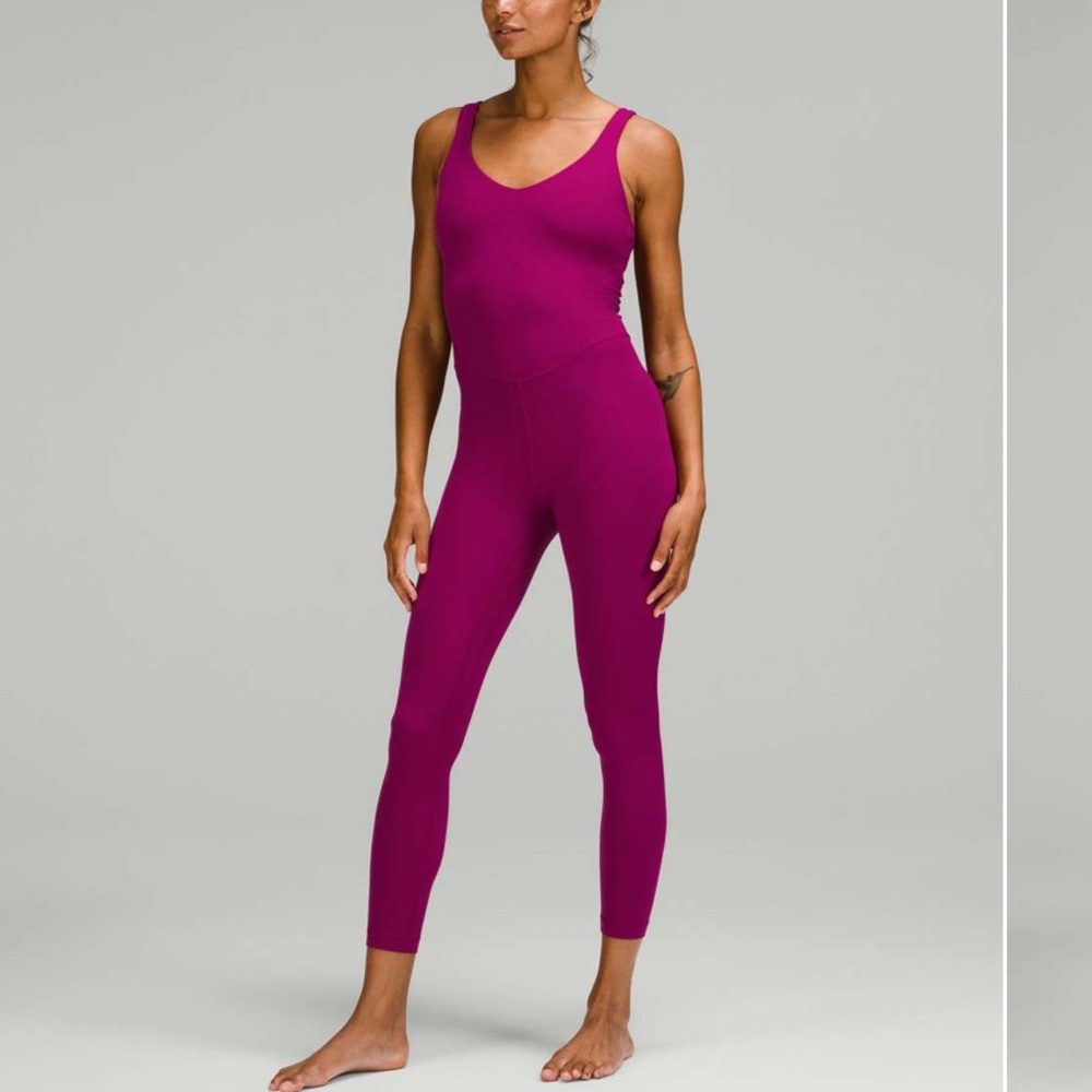 Lululemon Align Bodysuit 25" Magenta